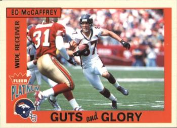 2002 Fleer Platinum - Guts and Glory #12 GG Ed McCaffrey Front
