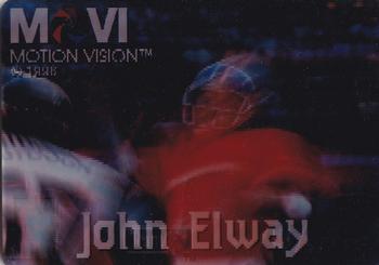 1996 Motion Vision #12 John Elway Front