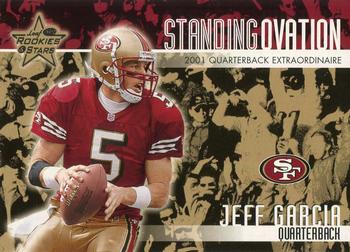 2002 Leaf Rookies & Stars - Standing Ovation #SO-04 Jeff Garcia Front