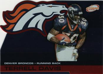 2002 Pacific Atomic - Red #28 Terrell Davis Front