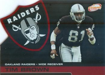 2002 Pacific Atomic - Red #68 Tim Brown Front