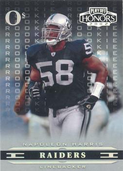 2002 Playoff Honors - O's #186 Napoleon Harris Front