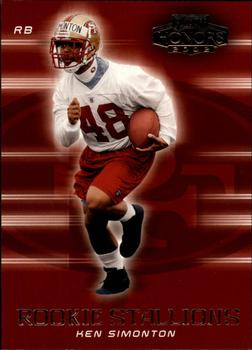 2002 Playoff Honors - Rookie Stallions #RS-29 Ken Simonton Front