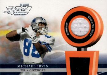 2002 Playoff Piece of the Game - Materials #POG-40 Michael Irvin Front