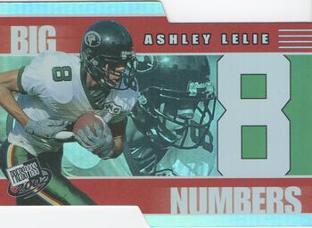 2002 Press Pass - Big Numbers #BN21 Ashley Lelie Front