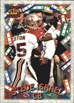 1996 Pacific Litho-Cel - Game Time #GT-29 Steve Israel Front