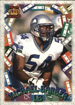 1996 Pacific Litho-Cel - Game Time #GT-30 Michael Barber Front