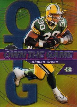 2002 Topps Chrome - Own the Game #OG12 Ahman Green Front