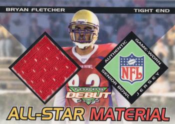 2002 Topps Debut - All-Star Material #AM-BF Bryan Fletcher Front
