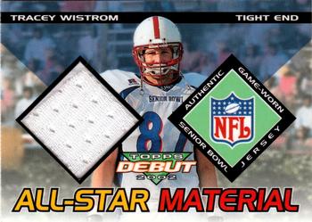 2002 Topps Debut - All-Star Material #AM-TW Tracey Wistrom Front
