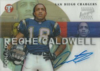 2002 Topps Pristine - Autographs #P-DRC Reche Caldwell Front