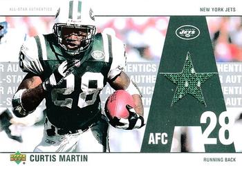 2002 UD Authentics - All-Star Authentics #AA-CM Curtis Martin Front