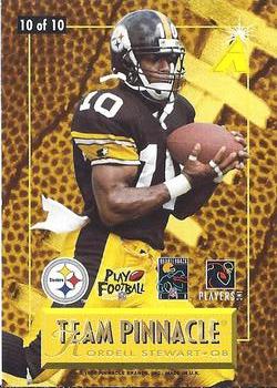 1996 Pinnacle - Team Pinnacle #10 Isaac Bruce / Kordell Stewart Back