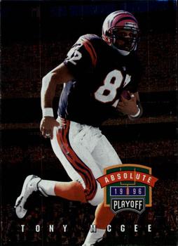 1996 Playoff Absolute #016 Tony McGee Front
