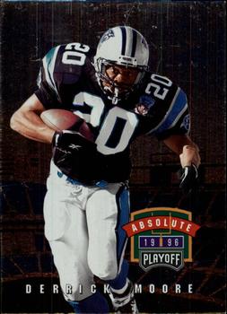 1996 Playoff Absolute #020 Derrick Moore Front