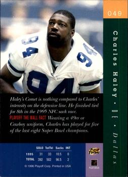 1996 Playoff Absolute #049 Charles Haley Back