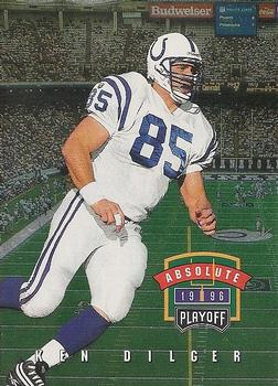 1996 Playoff Absolute #093 Ken Dilger Front