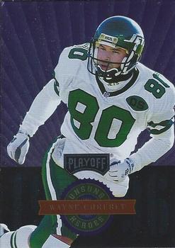 1996 Playoff Absolute - Prime Unsung Heroes #19 Wayne Chrebet Front