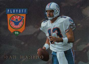 1996 Playoff Contenders - Air Command #AC1 Dan Marino Front