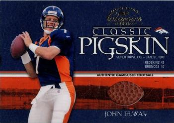 2003 Donruss Classics - Classic Pigskin #PS-2 John Elway Front