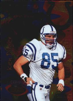 1996 Playoff Illusions #118 Ken Dilger Front