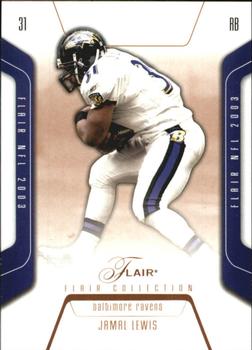 2003 Flair - Collection #1 Jamal Lewis Front
