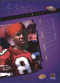 1996 Playoff Illusions - Spectralusion Elite #45 J.J. Stokes Back