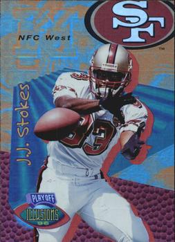 1996 Playoff Illusions - Spectralusion Elite #45 J.J. Stokes Front