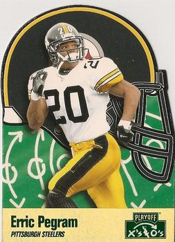 1996 Playoff Prime - X's and O's #191 Erric Pegram Front