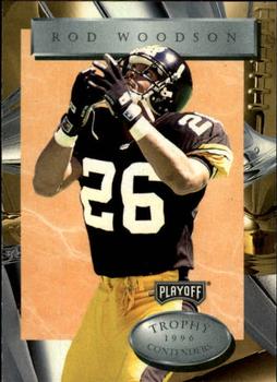 1996 Playoff Trophy Contenders #77 Rod Woodson Front