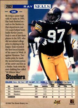 1996 Pro Line #202 Ray Seals Back
