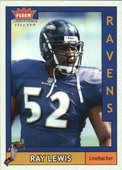2003 Fleer Tradition - Tiffany #206 Ray Lewis Front