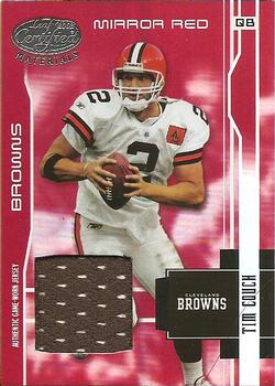 2003 Leaf Certified Materials - Mirror Red #29 Tim Couch Front