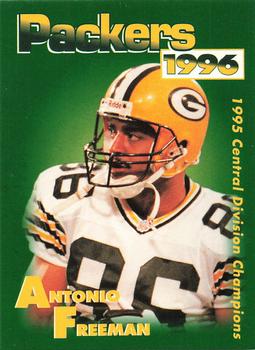 1996 Green Bay Packers Police - Copps Food Center, Manitowoc Police Department #9 Antonio Freeman Front