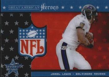 2003 Leaf Rookies & Stars - Great American Heroes #GAH-9 Jamal Lewis Front