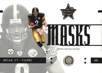 2003 Leaf Rookies & Stars - Masks #RM-6 Brian St. Pierre Front