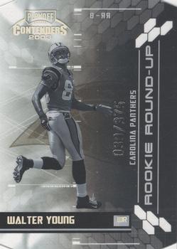 2003 Playoff Contenders - Rookie Round Up #RR-8 Walter Young Front