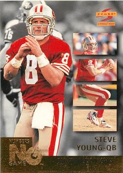 1996 Score - Numbers Game #9 Steve Young Front