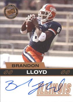 2003 Press Pass - Autographs Bronze #NNO Brandon Lloyd Front