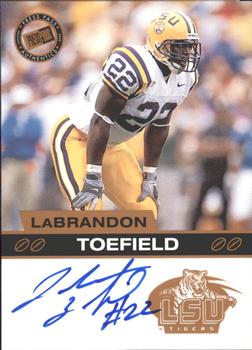 2003 Press Pass - Autographs Bronze #NNO LaBrandon Toefield Front