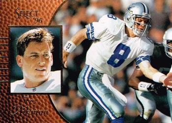1996 Select #1 Troy Aikman Front
