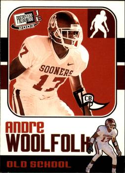 2003 Press Pass JE - Old School #OS26 Andre Woolfolk Front