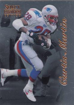 1996 Select Certified #77 Curtis Martin Front