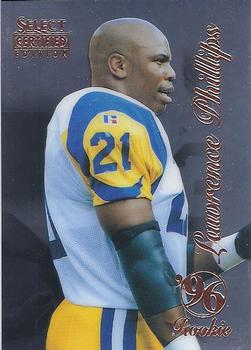1996 Select Certified #97 Lawrence Phillips Front