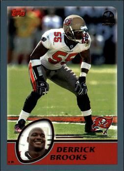 2003 Topps 1st Edition #119 Derrick Brooks Front