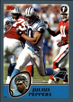 2003 Topps 1st Edition #283 Julius Peppers Front