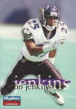 1996 SkyBox Impact Rookies #4 DeRon Jenkins Front