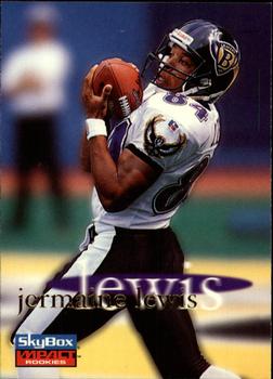 1996 SkyBox Impact Rookies #5 Jermaine Lewis Front