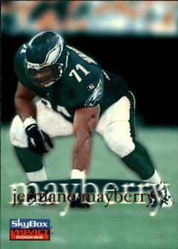 1996 SkyBox Impact Rookies #54 Jermane Mayberry Front