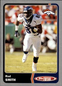 2003 Topps Total - Silver #11 Rod Smith Front